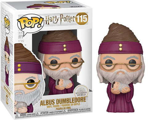 Figurine Funko Pop! N°115 - Harry Potter - Dumbledore Avec Harry Bébé